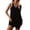 Black, variant on MuXiKeJi Clothes Womens 2 Piece Short Set Summer Lounge 2026 Travel Vacation Beach Cruise Matching Outfit Ribbed Loungewear