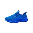 thumbnail image 2 of YOUYEDIAN Orthopedic Casual Shoes for Women Arch Support Nurse Shoes Wide Width Slip on Non Slip House Shoes Knitted Mesh Stretch Comfortable 2026 Foam Shoes (Blue), 2 of 4