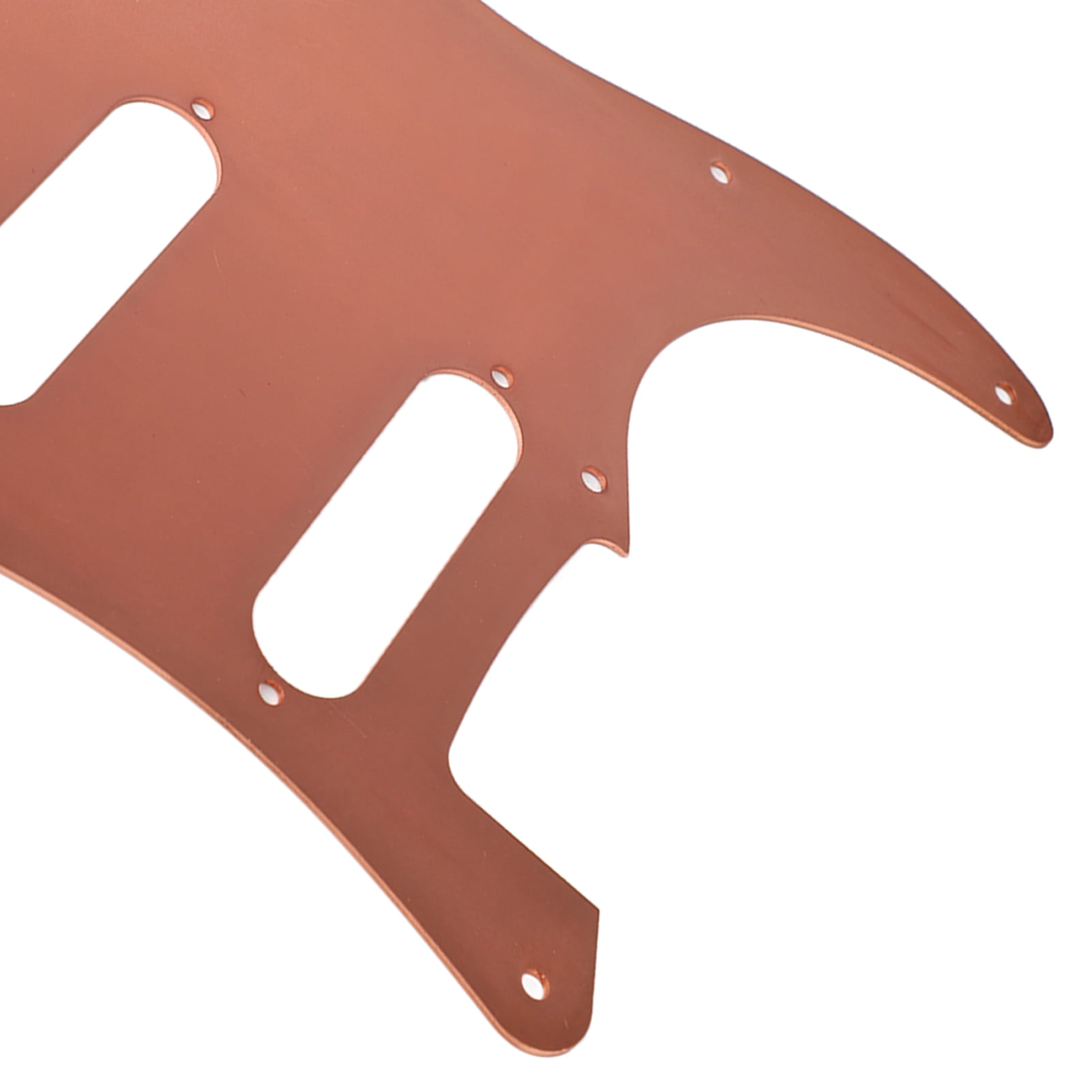 Electric Guitar Pickguard Aluminum Alloy Guard Scratch Board Front Plate Panel Cover Instrument Accessories Purple Bronze