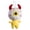 B Yellow, variant on Halloween Hanging Decoration One Eyed Devil Plush Cute Stuffed Animal for Party Favors and Home Holiday Decor