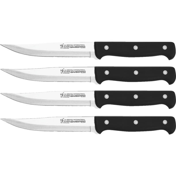 J.A. Henckels International Eversharp Pro 4pc Steak Knife Set