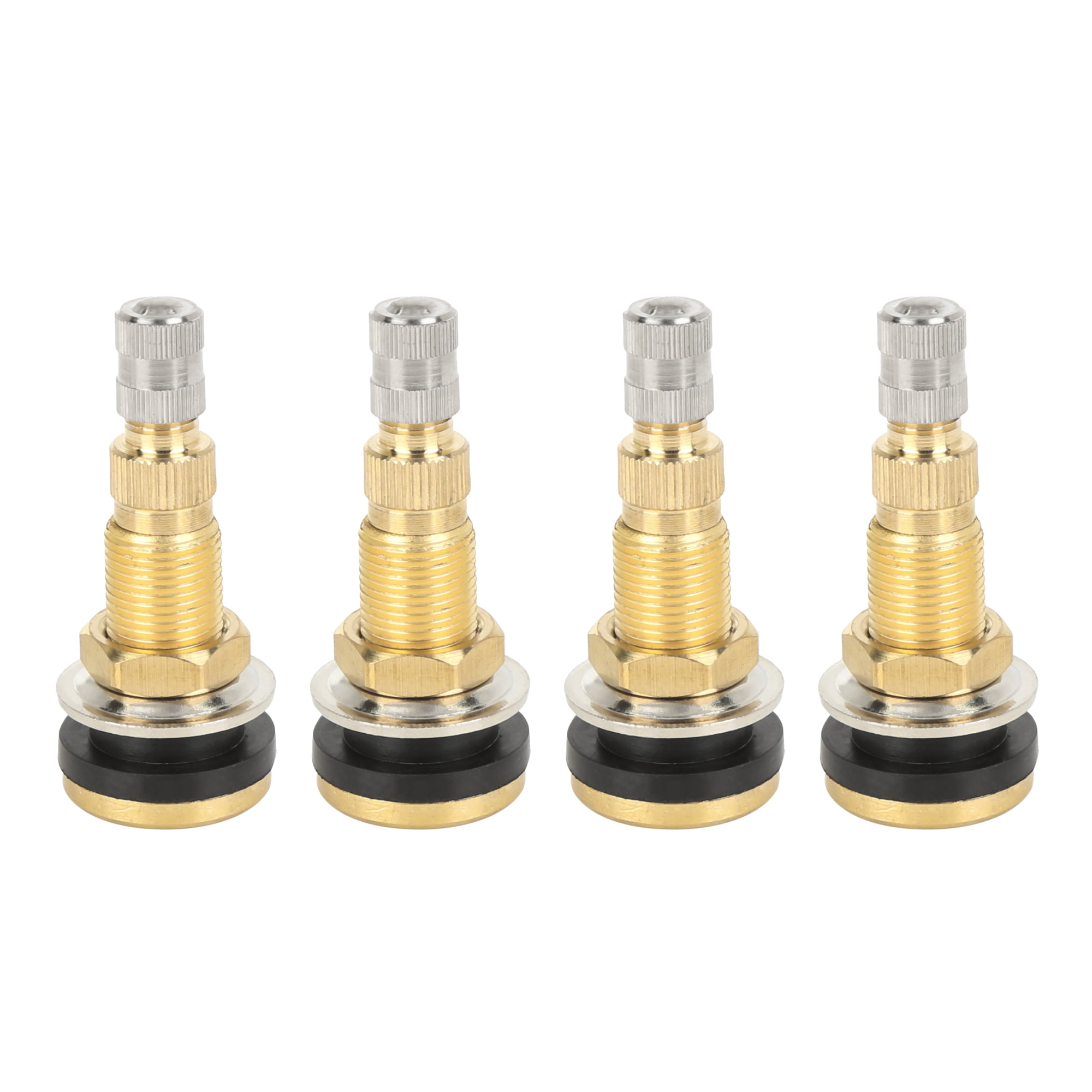 4pcs TR618A Air Liquid Water Tubeless Tyre Valve Stems Accessories Gold