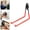 Orange(L-square hook), variant on CMYYNNA 1 Pack Garage Hooks Heavy Duty Utility Steel with Anti-Slip Coating Wall Mount Storage Organizer for Hanging Power and Garden Tools,Ladders,Hose,Bikes,Ropes,Bulk Items,and More