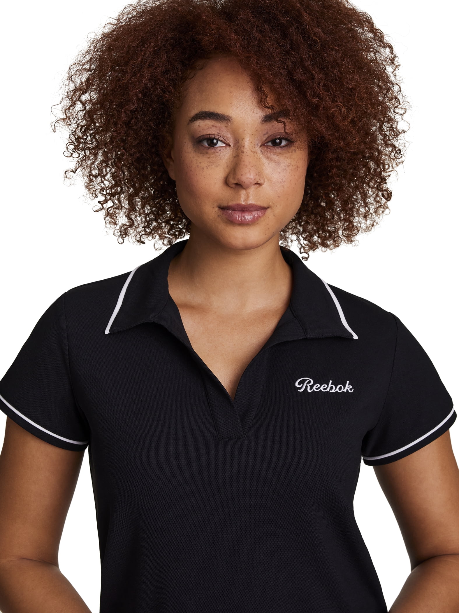 Reebok Women's Courtside Polo Shirt, Sizes XS-4X