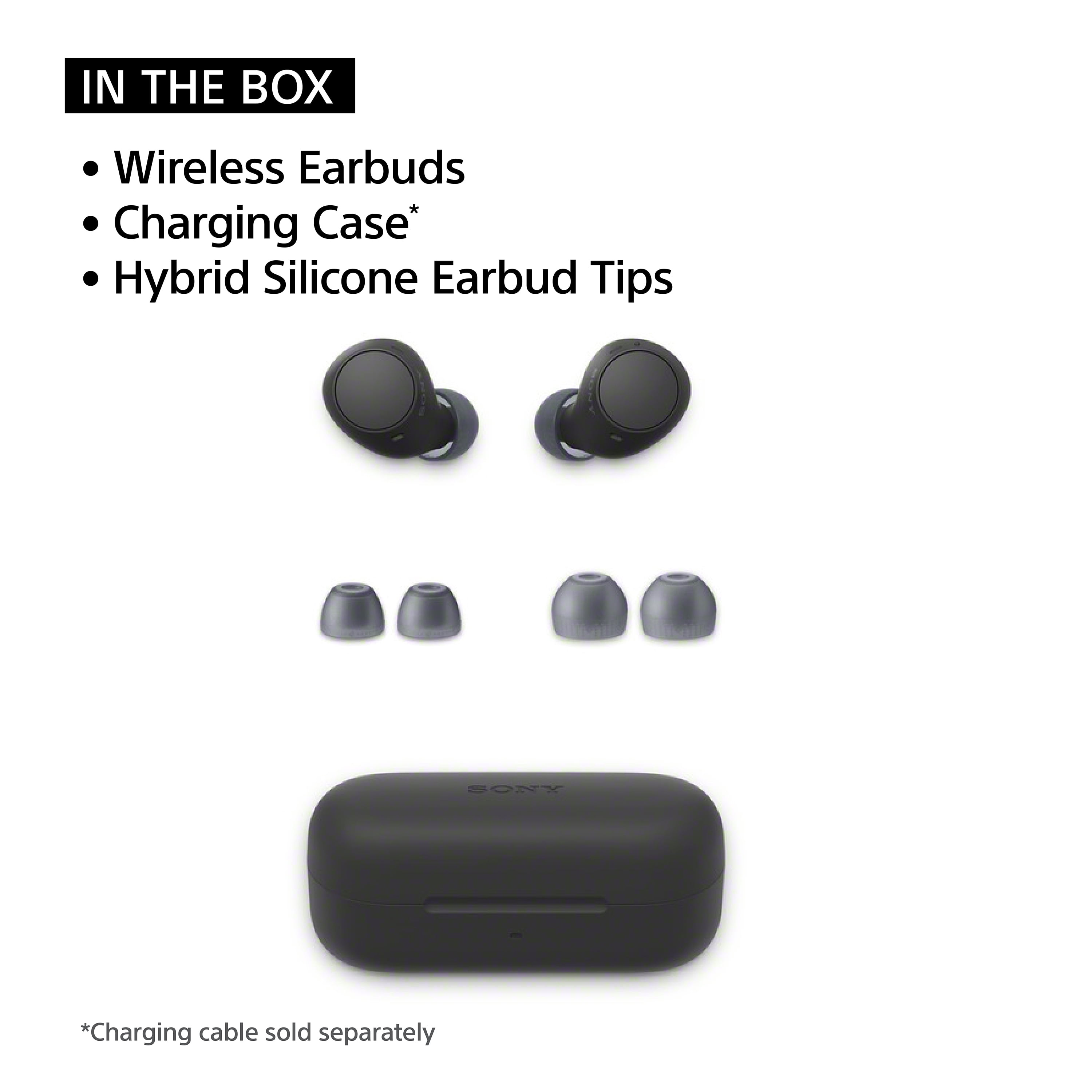 Sony WF-C510 Truly Wireless Earbud Headphones, Black
