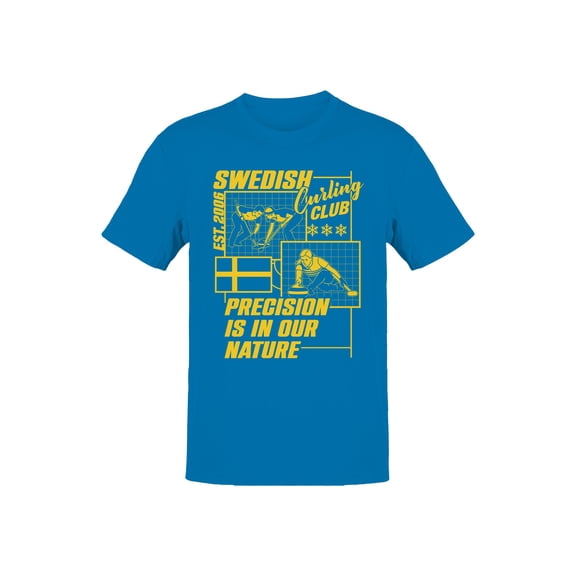 Swedish Curling Club Precision Men's T-shirt