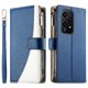 thumbnail image 5 of Funda cartera GANGXUN para Honor 200 Lite , cuero PU con tarjetero, cremallera, correa de mano, soporte y protección 1318°, 5 of 6