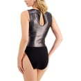 thumbnail image 2 of INC Womens Printed Sleeveless Bodysuit, 2 of 3