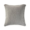 thumbnail image 2 of Ox Bay Beige / Cream Striped Adult Indoor Throw Pillow, 22 in. Square, Count 1 per Pack, 2 of 6