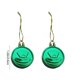 thumbnail image 3 of Decoraciones para la fiesta del Día de San Patricio | Sombrero de paja de plástico verde y dorado con colgantes de moneda | Pack de 2 adornos colgantes para celebrar el Día de Irlanda, 3 of 6