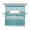Teal, variant on Black Yellow Kitchen Curtains Set for Windows 3 Piece Cafe Curtains 24 Inch Length Swag Curtains Valances and Tier Set Garden Floral Stripe Aesthetic Flower Boho Drapes for Bedroom Bathroom