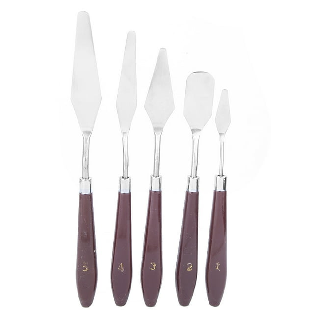 Painting Scraper, Pigment Scraper Painting Knife, 5pcs Sculptors For Drawing Board