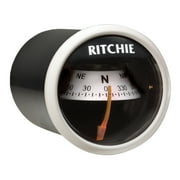 Ritchie Navigation X-21WW Dash Mount Compass - 2", White with White Dial