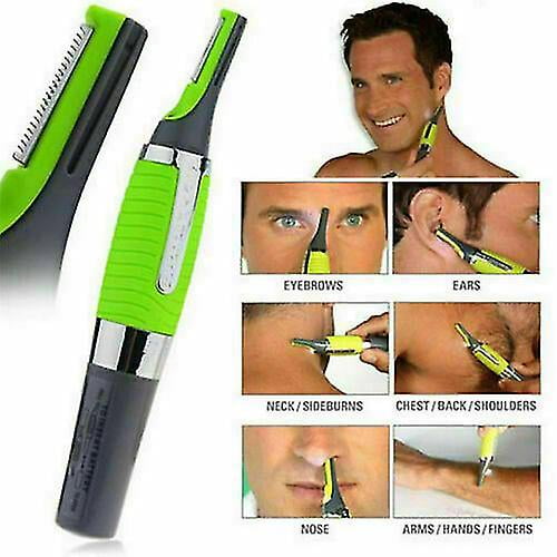 Nose Eyebrow Neck Sideburns Ear Nasal Hair Trimmer Precision Clipper Remover