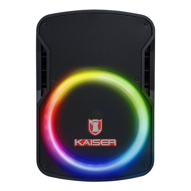 Bocina Profesional Bluetooth Kaiser MSA-6516MX 15 pulgadas 32 000 W PMPO más Tripíe y Micrófono