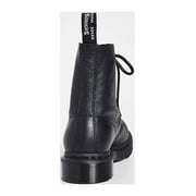 DR MARTENS Mens Black Back Pull-Tab Padded 1460 Pascal Round Toe Block Heel Lace-Up Leather Combat Boots 8
