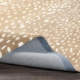 thumbnail image 5 of Livabliss Wool Rugs for Living Room, 5x8 Athena Modern Light Brown Area Rug, Bedroom Dining Room Home Decor Handmade Carpet (5' x 8'), 5 of 6