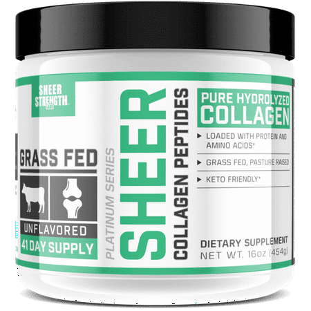 Sheer Pure Hydrolyzed Collagen Peptides Powder