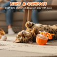 thumbnail image 4 of Interactive Dog Toys,Automatic Rolling Ball for Small to Medium Dogs,Random Path Electric Automatic Moving and Rolling Dogs Toy with Rope for Small Medium Large Dogs, 4 of 8