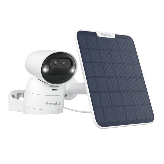 Reolink Argus Track 4K 8MP PTZ Solar Wi-Fi Security Camera, Auto Tracking, Color Night Vision