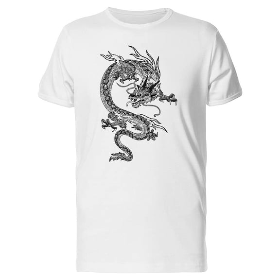 Psychedelic Asian Dragon Tee Men's -Image by Shutterstock