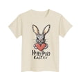 thumbnail image 2 of USSUMA Newborn Baby Girl Clothes Round Neck Short Sleeve Easter Bunny Prints Pullover Tshirt Casual Blouse Breathable Girls Shirts for Casual Beige 160 up to 45% Off, 2 of 6