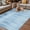 Light Blue, variant on Green Outdoor Rug for Patio/Deck/Porch, Non-Slip Large Area Rug 5 x 7 Ft, Modern Abstract Art Ombre Striped Indoor Outdoor Rugs Washable Area Rugs, Reversible Camping Rug Carpet Runner