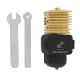 thumbnail image 2 of 3D Printer Hotend Kit Brass Heatsink Detachable Hardened Steel Nozzle High Temperature Hotend Kit  Lab Mini, 2 of 7