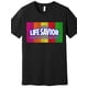 thumbnail image 2 of Camiseta premium "Jesús es mi Salvador" de unny, colección de camisetas gráficas de manga corta para hombre, color negro, para adultos, hombres, mujeres, adolescentes, jóvenes., 2 of 7