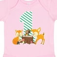 thumbnail image 4 of Inktastic One Years Old with Woodland Animals Boys or Girls Baby Bodysuit, 4 of 5