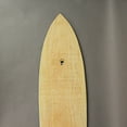 thumbnail image 3 of Chesapeake Bay Striped Wood Surfboard Wall Hanging 39 inch - Blue, 3 of 5