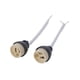 thumbnail image 4 of Conector de lámpara de cerámica práctico con base GU10 para luz CFL LED estilo A, 4 of 9