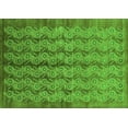 thumbnail image 1 of Ahgly Company Indoor Rectangle Oriental Green Industrial Area Rugs, 2' x 3', 1 of 4