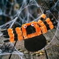 thumbnail image 6 of Halloween Spider Dog Costume, Plush 3D Spider Ride‑On Pet Outfit, Funny Cosplay Dress‑Up Clothes for Small Medium Dogs Halloween Party Trick‑or‑Treat, 6 of 6