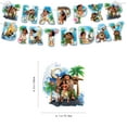 thumbnail image 2 of Moana Birthday Party Supplies,Cartoons Theme Party Decoration Set, 2 of 4