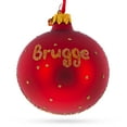 thumbnail image 3 of Markt of Bruges, Belgium Glass Ball Christmas Ornament 3.25 Inches, 3 of 6
