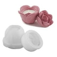 thumbnail image 6 of 3D Rose Flower Holder Molds, Resins Jar Molds with Lid Molds for Making Cup Jewelry Case Tealight Holder, 6 of 9