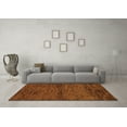 thumbnail image 3 of Ahgly Company Indoor Square Abstract Orange Modern Area Rugs, 5' Square, 3 of 4