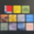 thumbnail image 5 of 5 Pcs Diy Fridge Magnet Craft Set, Acrylic Square Blanks with Adhesive Backing & Ferrite Magnets, for Custom Kitchen & Classroom Decor, Photos, Artwork by Elapind, Clear One Size, 5 of 9