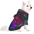 thumbnail image 3 of Bingfone Bright Universe Dog Clothes Hoodie, Pet Winter Coat,Puppy Sweatshirts For Small Dogs Boy Girl,Suitable For All Breeds-X-Small, 3 of 9