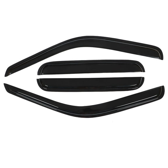 ALL-CARB Window Visors For 1999-2016 Ford F250 F350 F450 F550 Sun Rain Guards Vent Shade