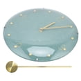 thumbnail image 1 of Hanging Clock, Non-Ticking Silent Frameless Wall Clock Green  for Cafes for Home Furnishings, 1 of 8
