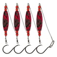 thumbnail image 2 of MYG 4pc 3/2.5 inch Float Rig Fishing Bobbers with Barbed Hook Soft Steel Leader Wire, 2 of 8