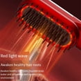 thumbnail image 3 of Peine de Masaje Multifuncional, Cepillo de Masaje con Vibración Eléctrica, Cepillo de Masaje para el Crecimiento del Cabello con Luz Roja para el Cabelludo, 3 of 5