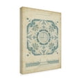 thumbnail image 2 of Garden Design in Blue II' Canvas Art by DeZallier dArgenville, 2 of 4