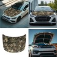 thumbnail image 7 of Yuyamidu Camo Hunting Car Hood Cover Wrap Wood Auto Side View Mirror Covers 3 Pack Car Front Hood Cover Universal Rear View Mirror Accessories Auto Exterior Decoration for Car Sedan, 7 of 7