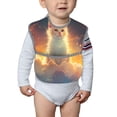 thumbnail image 6 of Susaid Starry Sky Constellation Cat Print Bibs for Babies Toddlers Adjustable Waterproof Free Soft Durable Bibs for eating with Large Pocket Food Catcher, 6 of 8
