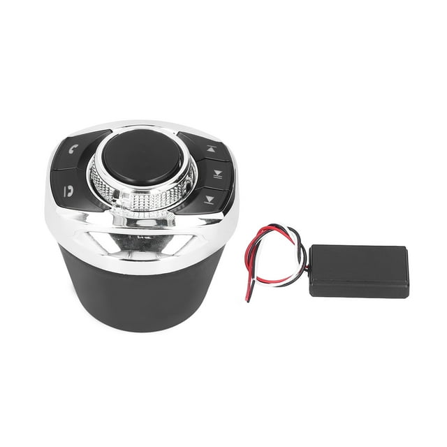 Rueda universal dirección inalámbrica control de rueda botón copa copa con luz de fondo para el de navegación de video de audio