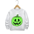thumbnail image 4 of SJLDQY Halloween Glow In The Dark Sweatshirts for Boys Hallowmas Pumpkin Graphic Sweatshirt Fall Winter Lined Long Sleeve Crew Neck Pullover Tops, 4 of 4