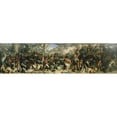 thumbnail image 3 of Daniel Maclise 18x8 Black Modern Framed Museum Art Print Titled - The Death of Nelson, 3 of 5